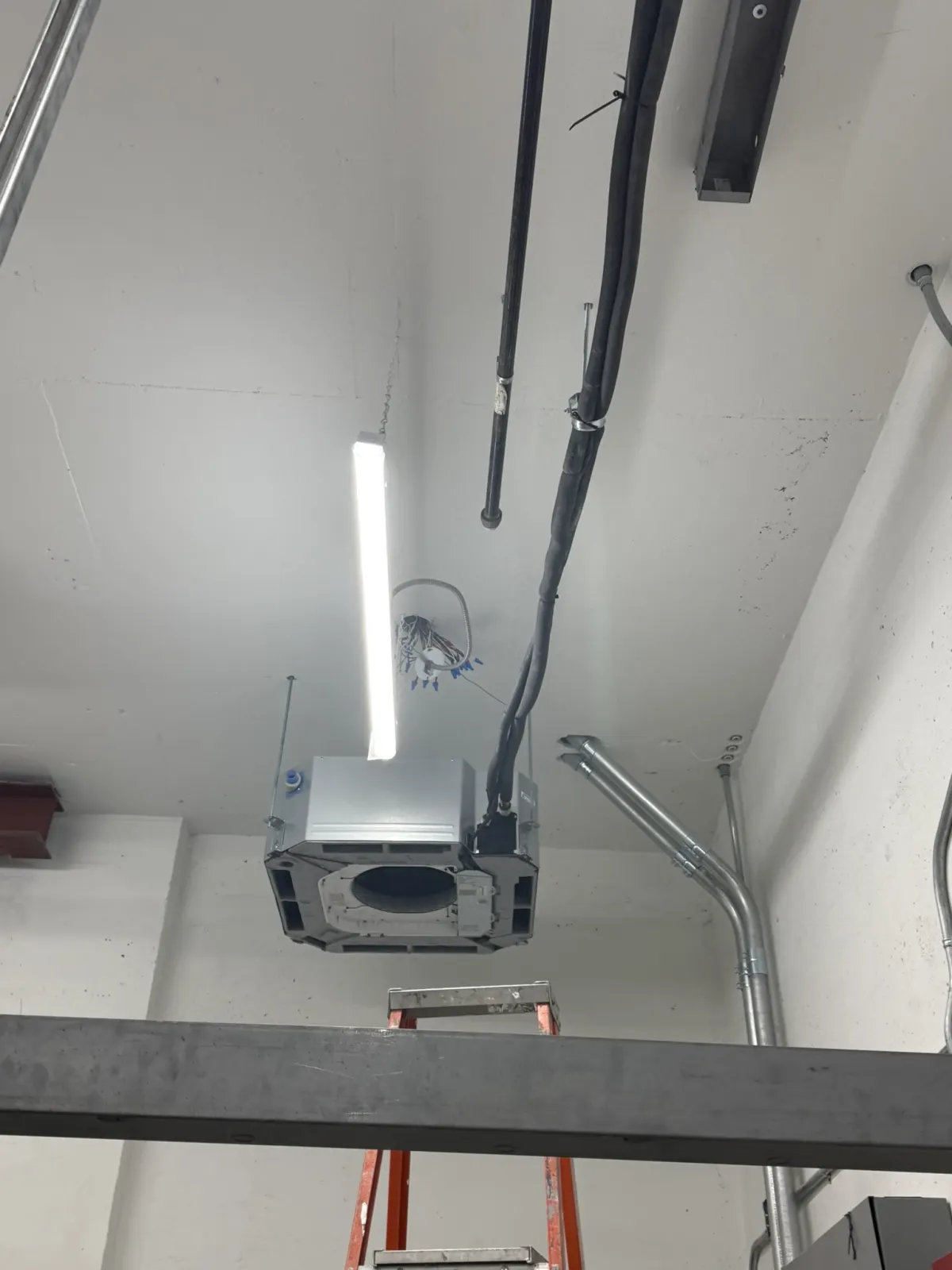 LG commercial VRF outdoor unit installed at a Toronto-area property